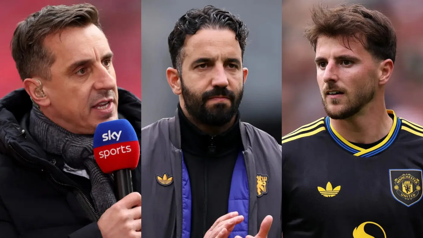 gary neville chỉ trích ruben amorim