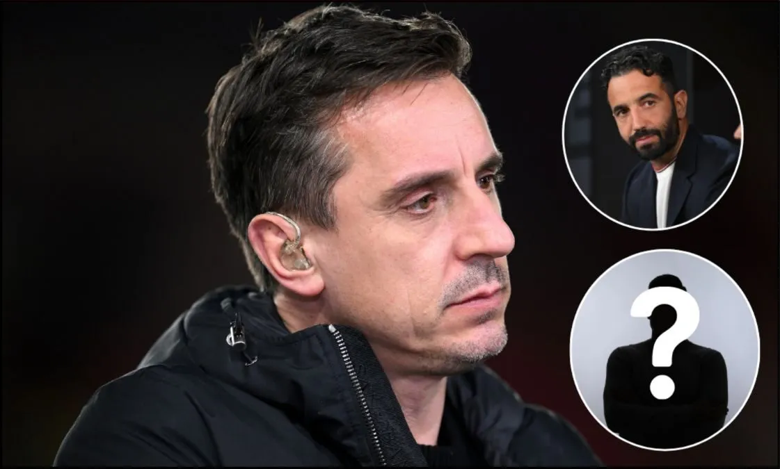 gary neville phẫn nộ với ruben amorim